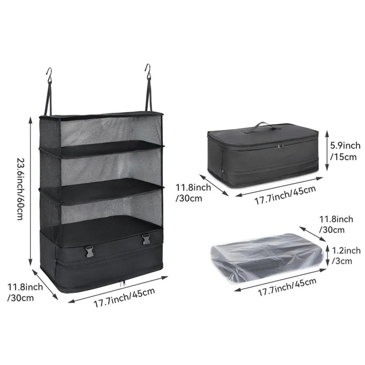 Guarda-Roupa de Viagem Portátil EasyGuard – Viajantt